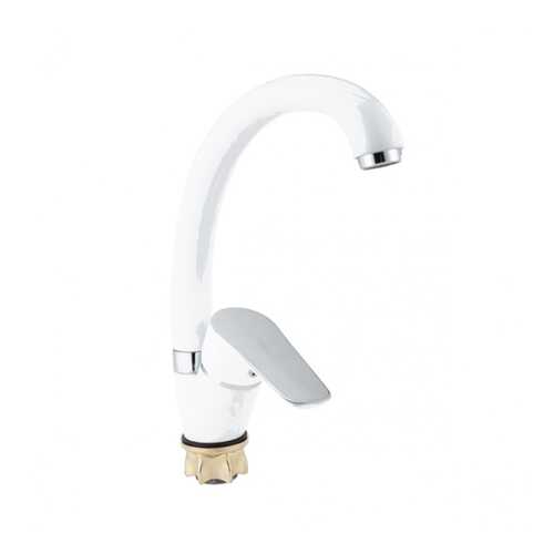 4144 VIKO кухня боковой ф35 с гайкой Chrome+White/глянец