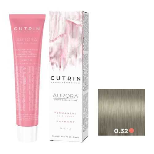 Крем-краска AURORA PERMANENT HARMONY CUTRIN 0.32 антикварное золото 60 мл