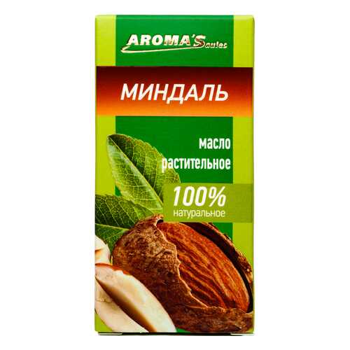 Масло AROMA'Saules растительное косметическое Миндаль 30 мл