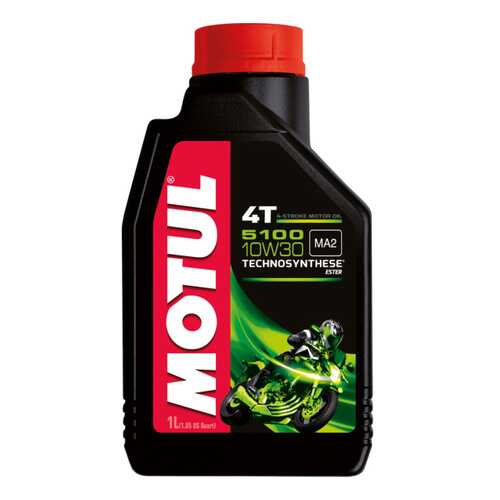 Моторное масло Motul 5100 4T 10W-30 1л
