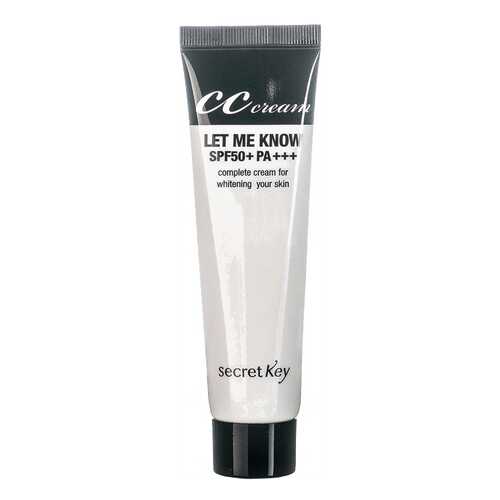 СС средство Secret Key Let Me Know CC Cream SPF 50 30 мл
