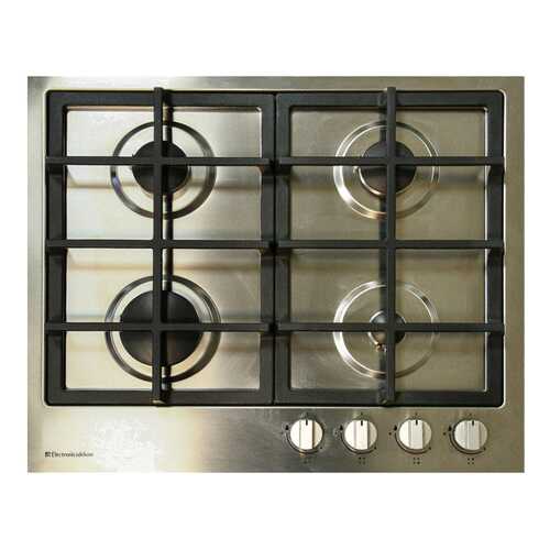 Встраиваемая варочная панель газовая Electronicsdeluxe TG4 750231F-021 Silver
