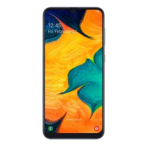 Смартфон Samsung Galaxy A30 (2019) 32Gb White (SM-A305F)