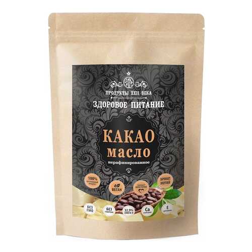 Какао масло Продукты 22 века нерафинированное 400 г