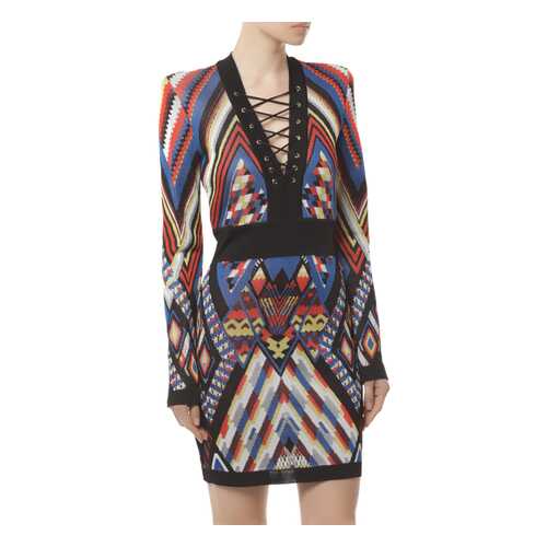 Платье женское Balmain 6387711MC5030 черное 40 FR
