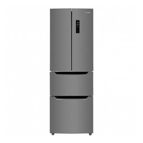 Холодильник Weissgauff WFD 486 NFX Silver