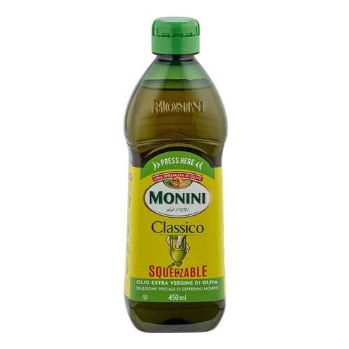 Масло Monini Classico оливковое нерафинированное 0.45 л