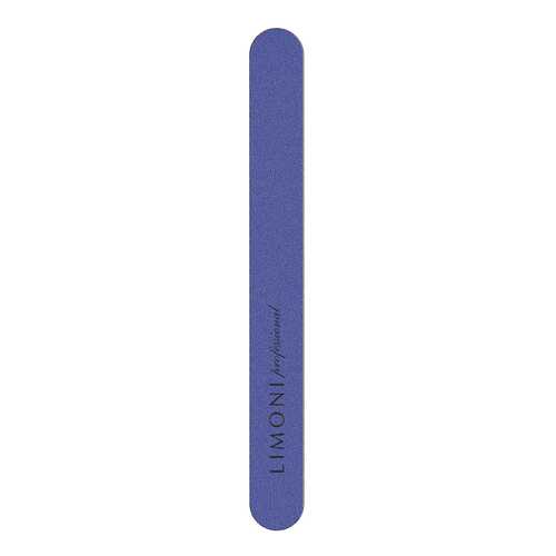 Пилка для ногтей Limoni Color синяя прямая 120x120