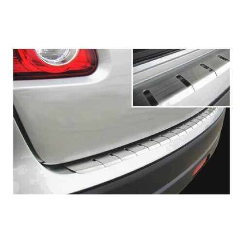 alu-frost Накладка на задний бампер профилированная с загибом для mazda mazda 6 ii 4/5d (2