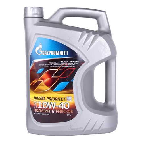 Моторное масло Gazpromneft Diesel Prioritet 10W-40 5л