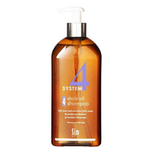 Шампунь Sim Sensitive System 4 Therapeutic Shale Oil Shampoo 4, 500 мл