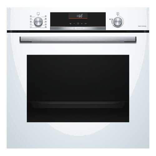 Встраиваемый электрический духовой шкаф Bosch HBG516BW0R White