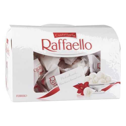 Конфеты Raffaello с цельным миндальным орехом в кокосовой обсыпке 240 г
