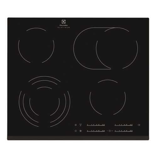 Встраиваемая варочная панель электрическая Electrolux EHF96547FK Black