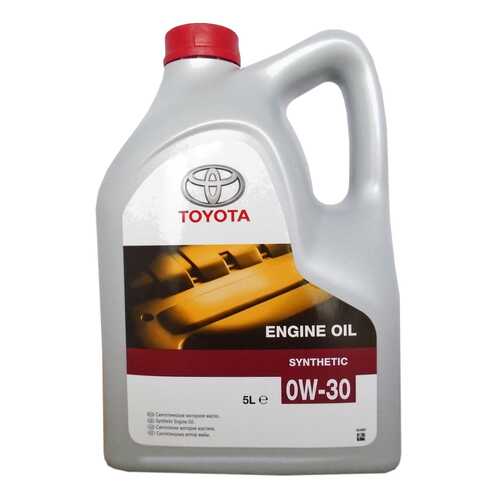 Масло моторное 08880-80365 синт.5л SAE0W30 ЕвропаTOYOTA