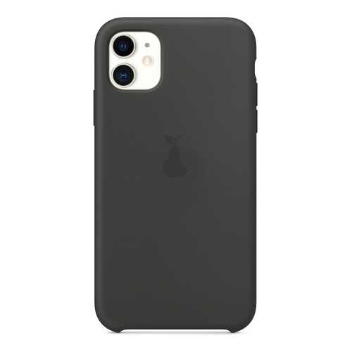 Чехол Silicone Case для iPhone 11, черный, SCIP11-01-BLAC
