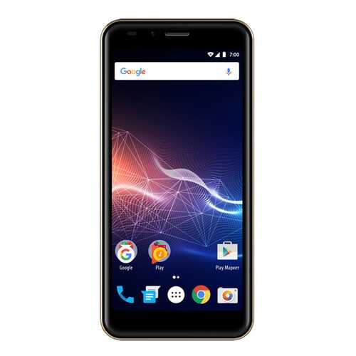 Смартфон Vertex Impress Click NFC (3G) Gold