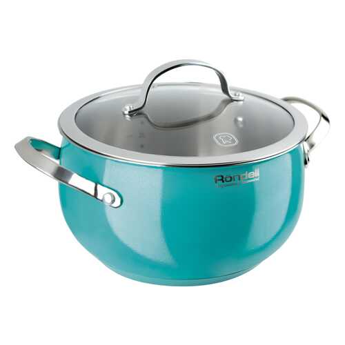 Кастрюля Rondell turquoise 2.8л