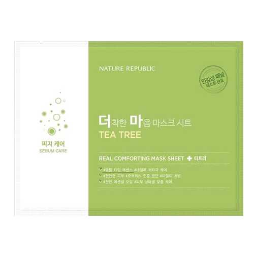 Маска для лица Nature Republic Real Comforting Mask Sheet (Tea Tree) 24 г