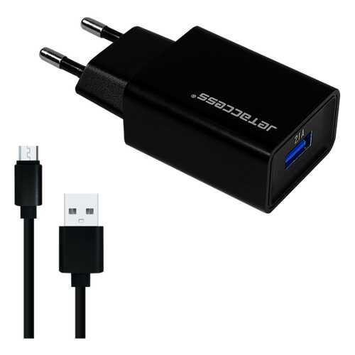 Сетевое зарядное устройство Jet.A UC-S27 Black