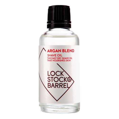 Масло для бороды Lock Stock and Barrel Argan Blend Shave Oil 50 мл