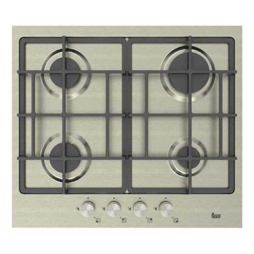 Встраиваемая варочная панель газовая TEKA PAC 60 4G AI AL CI STAINLESS STEEL Silver
