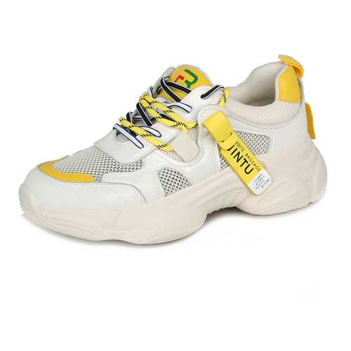 Кроссовки женские Francesco Bella JN20SS-26 бежевые 39 RU