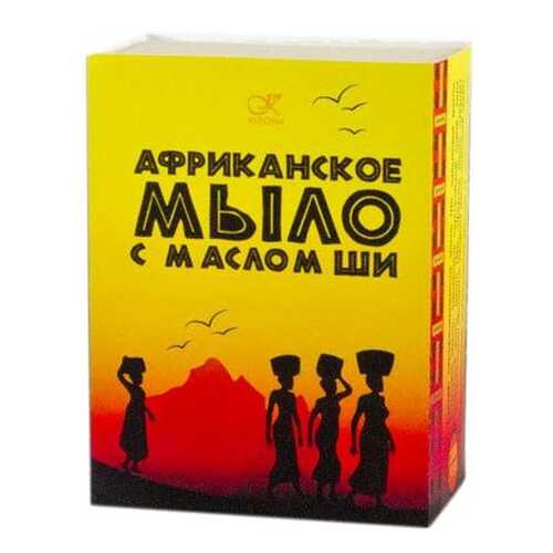 Косметическое мыло Kleona Черное африканское с маслом Ши 125 г