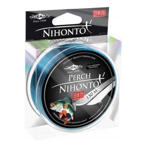 Леска монофильная Mikado Nihonto Perch 0,24 мм, 150 м, 7,75 кг
