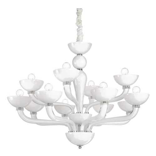 Люстра подвесная Ideal Lux Casanova SP12 Bianco