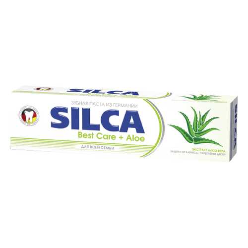 Зубная паста SILCAMED Best Care + Aloe