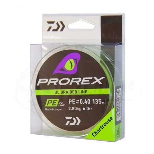 Леска плетеная Daiwa PX UL BRAID PE 0,1 мм, 135 м, 2,8 кг