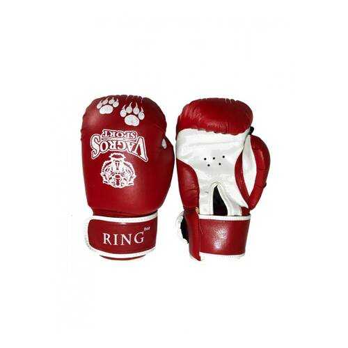 Боксерские перчатки VagroSport Ring RS910 красные 10 унций