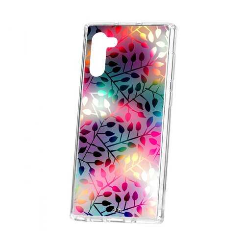 Чехол Samsung Galaxy Note 10 Kruche Print Цветные листья