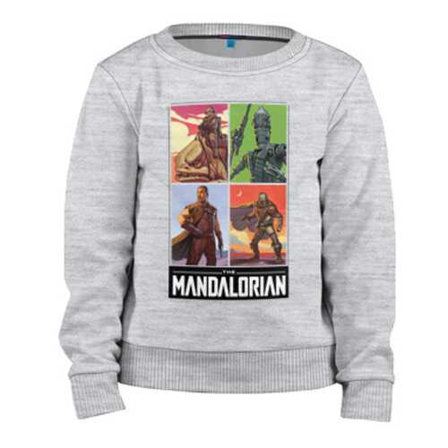 Детский свитшот ВсеМайки The Mandalorian, р. 158