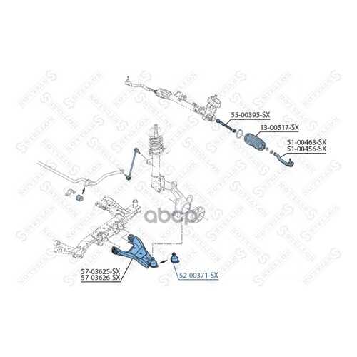 Шаровая опора Stellox 5200371SX