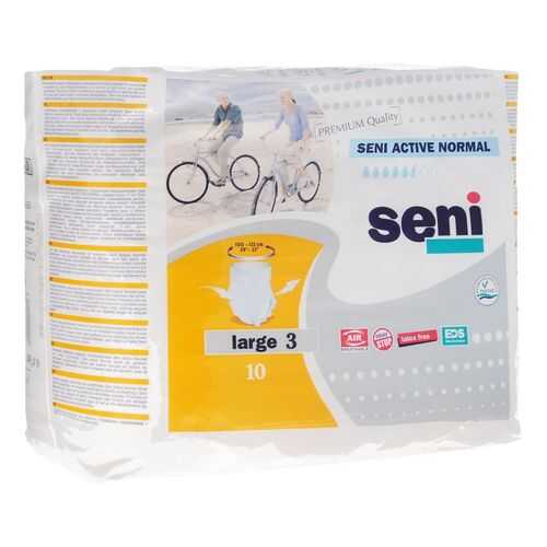 Подгузники-трусы Seni Active Normal для взрослых размер L 100-135 см 10 шт.