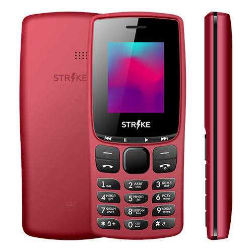 Мобильный телефон STRIKE A12 Red