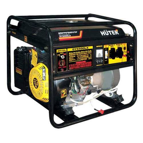 Бензиновый генератор Huter DY6500LX