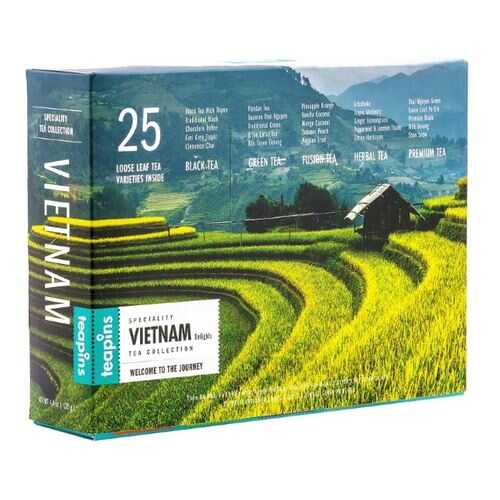 Чай подарочный Teapins Sense Asia Vietnam Delights листовой ассорти 25 чаев