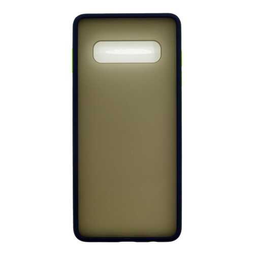 Чехол Zibelino Plastic Matte для Samsung Galaxy S10 Plus Blue