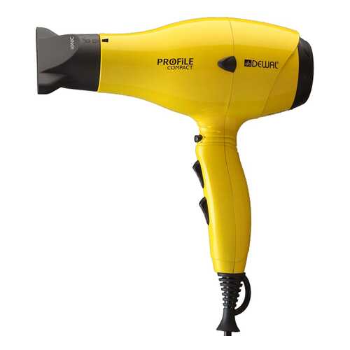Фен Dewal Profile Compact 03-119 Yellow