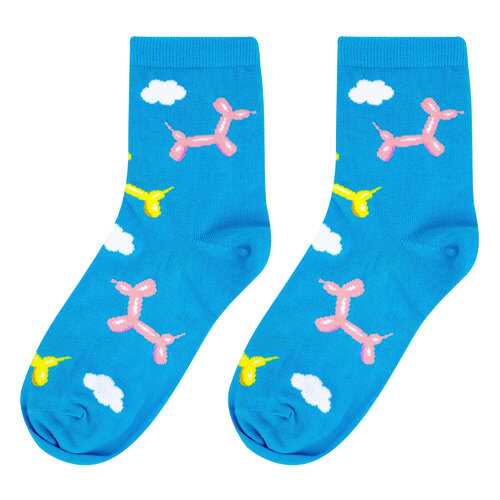 Носки женские Kawaii Factory Шарики голубые 36-39