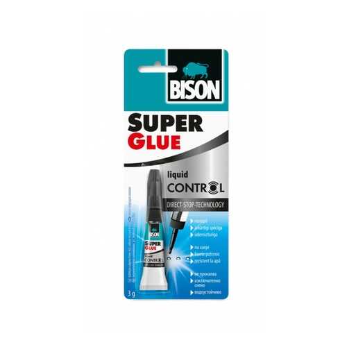Клей BISON 6311790 Super Glue Control с Дозатором 3гр