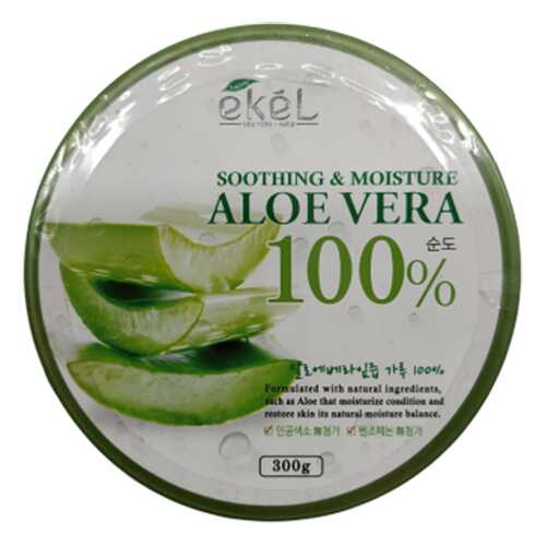 Гель для лица и тела с экстрактом алоэ 100% Ekel Aloe Vera Soothing & Moisture Gel 300 гр