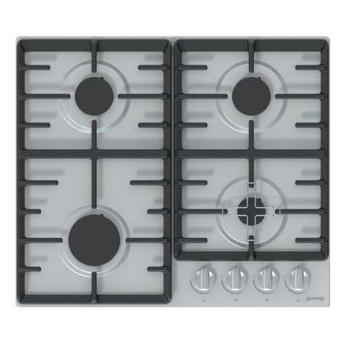 Встраиваемая варочная панель газовая Gorenje G641ZX Silver