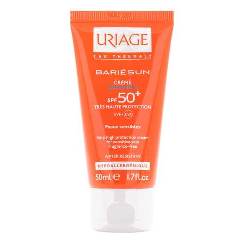 Солнцезащитное средство без ароматизаторов SPF50+ Uriage Bariesun
