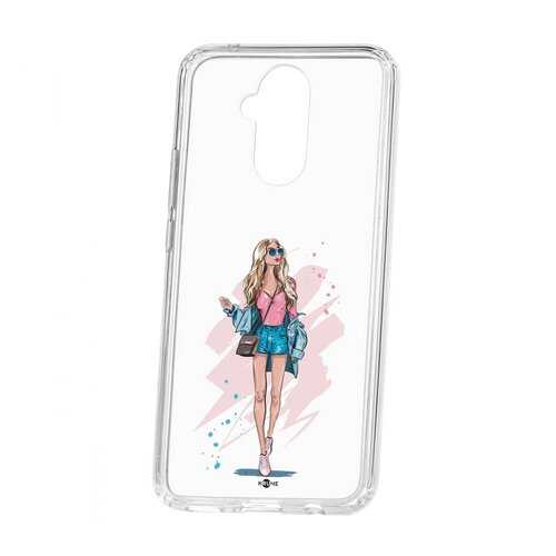 Чехол Kruche Huawei Mate 20 Lite Print Fashion Girl