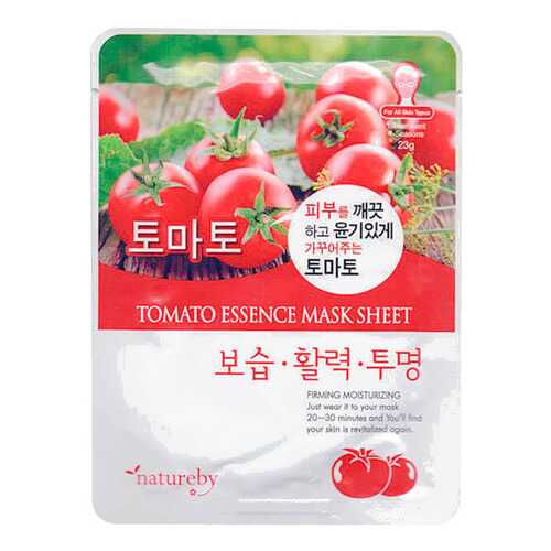 Маска для лица Natureby Tomato Essence Mask Sheet 23 мл