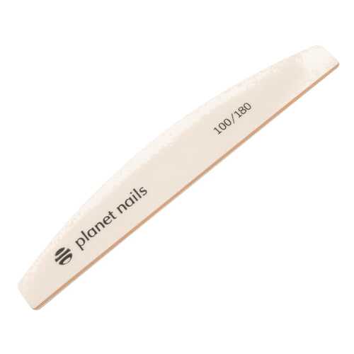 Пилка Planet Nails «Лепесток», зебра, 100/180
